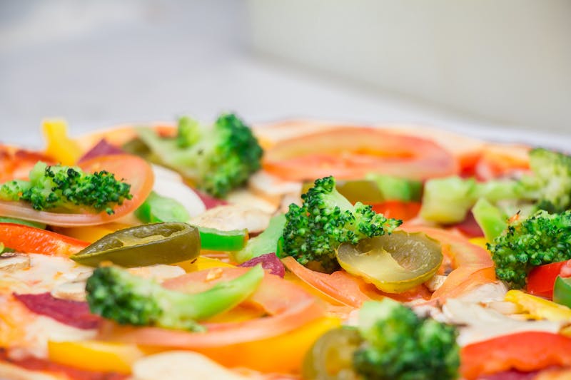 Garden Fresh Veggie pizza